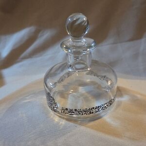 Perfume Bottle Elegant Clear Glass Perfume Bottle